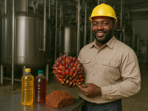 Oil Palm Processing; Palm Oil, Palm Kernel Oil, and Cake Products.